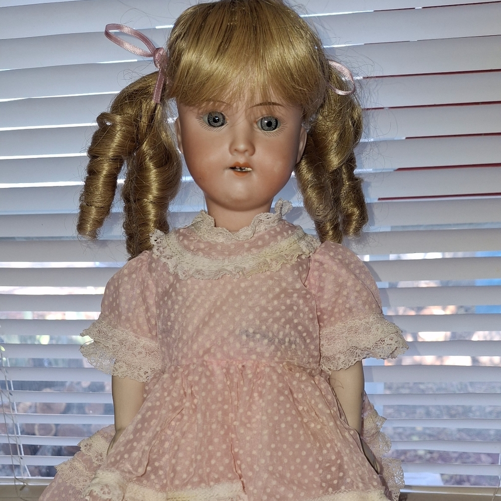 Vintage bisque dolls  most early 1900s some 1950s